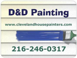 D&D Painting sign, Cleveland