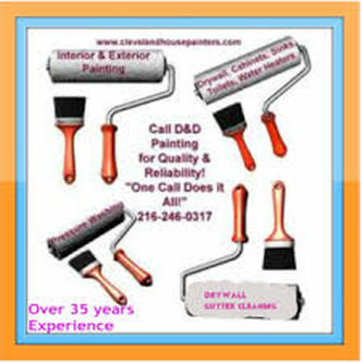 House Painter Shaker Heights Ohio - D&D Painting, House Painting Services