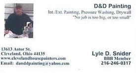 D&D Painting , house painter